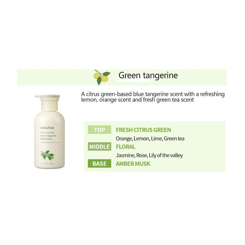 Sữa Dưỡng Thể Ninisfree My Mùi Hương 330ml