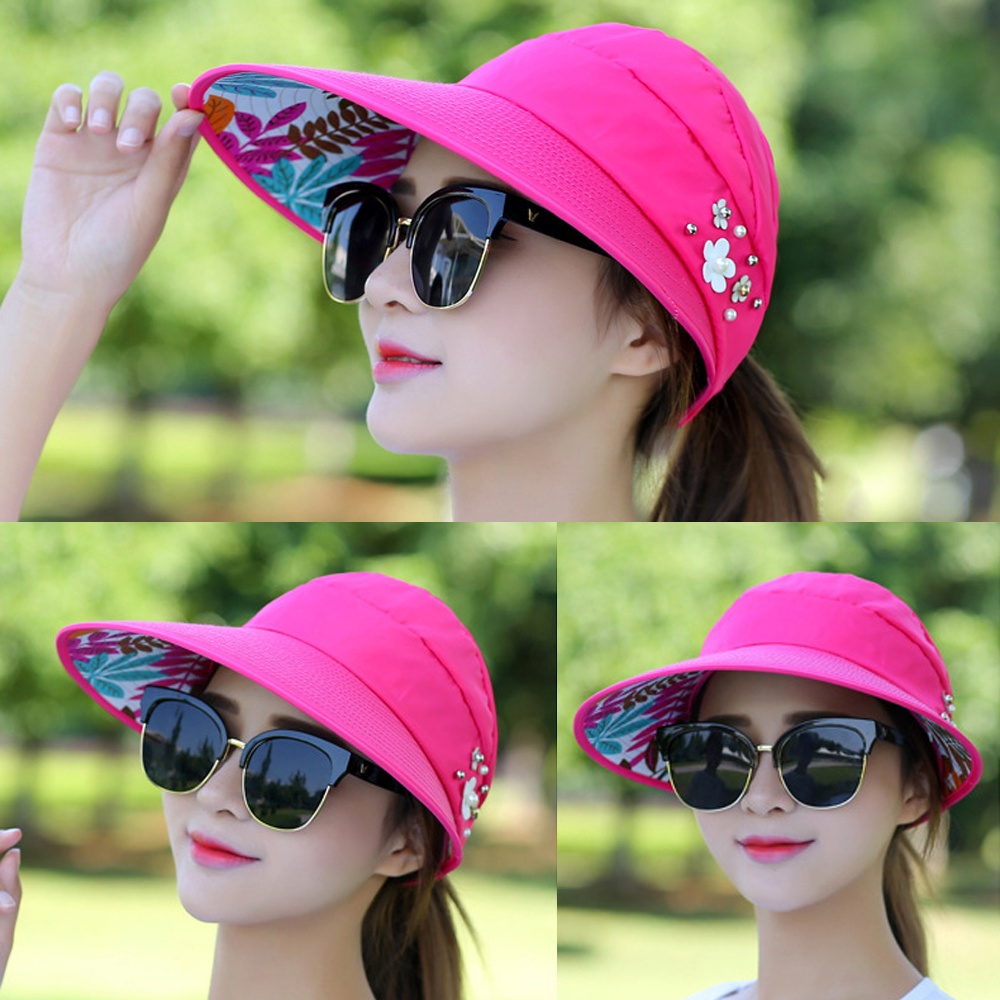 Nón rộng vành chống nắng / tia uv nhiều màu thời trang mùa hè cho nữ