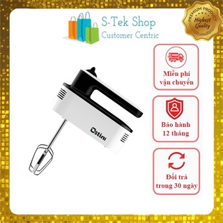 Máy Đánh Trứng Mini Đa Năng Ostini, Máy Đánh Kem, Nhào Bột, Tạo Bọt 5 Cấp Độ - TẶNG KÈM ĐẾ ĐỂ BÀN VÀ MUỖNG TÁCH TRỨNG
