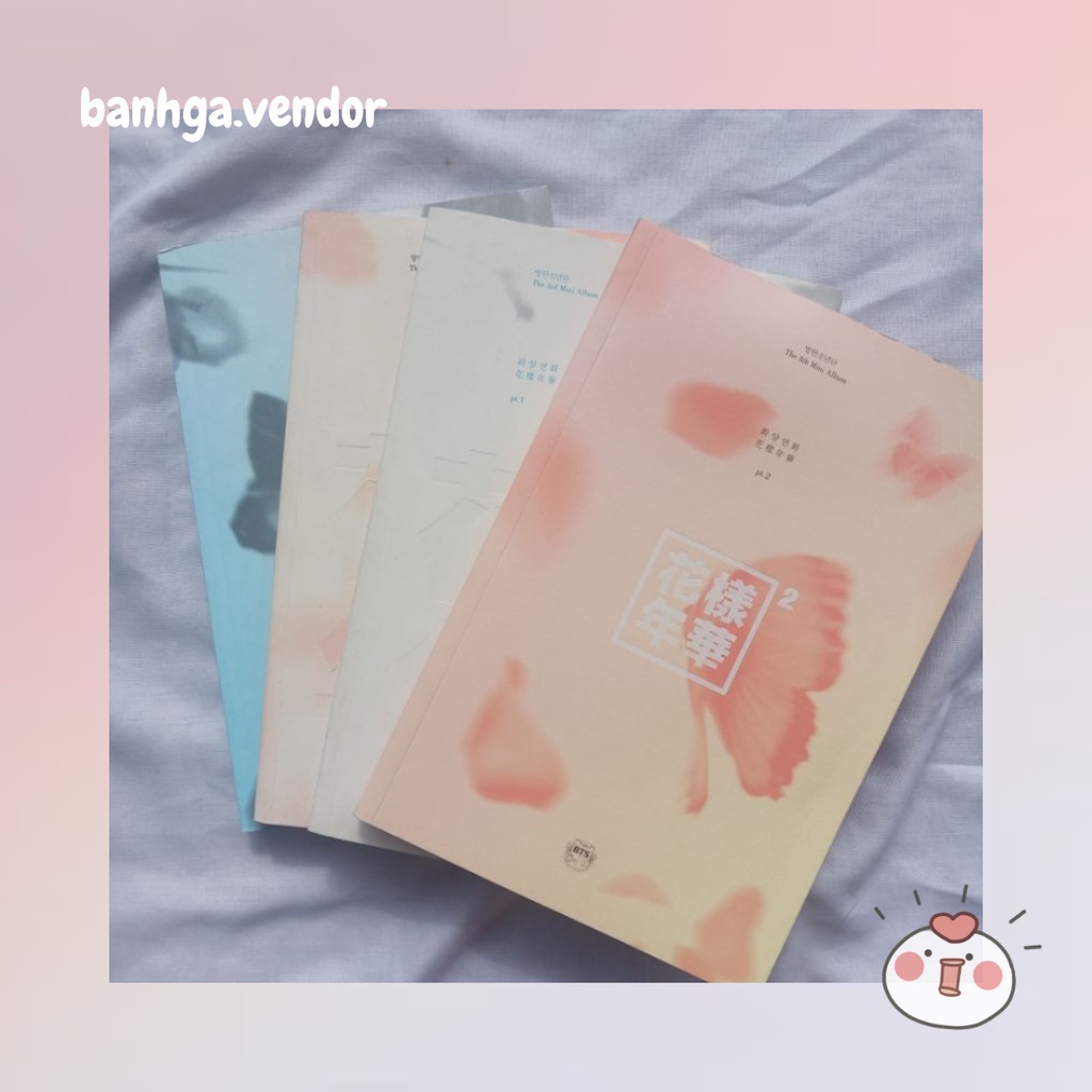 ALBUM Bộ ảnh thần tượng Hàn Quốc sắc nét BTS HYYH PT.1 PT.2