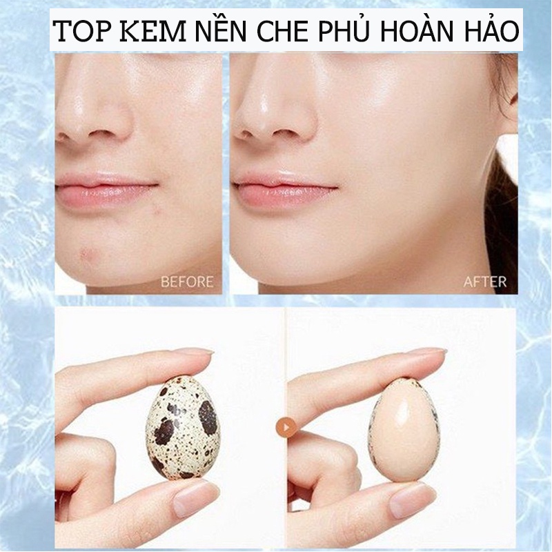 Kem nền che khuyết điểm Image kiềm dầu kháng nước lâu trôi bảo về da Zentop