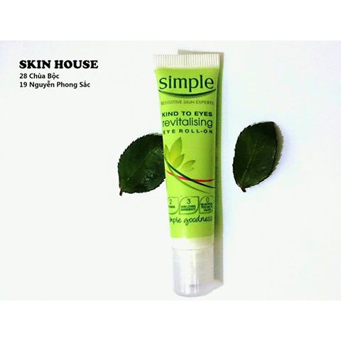 Sẵn - Kem Dưỡng Mắt Simple Kind To Eyes - Skinhouse 0986136861