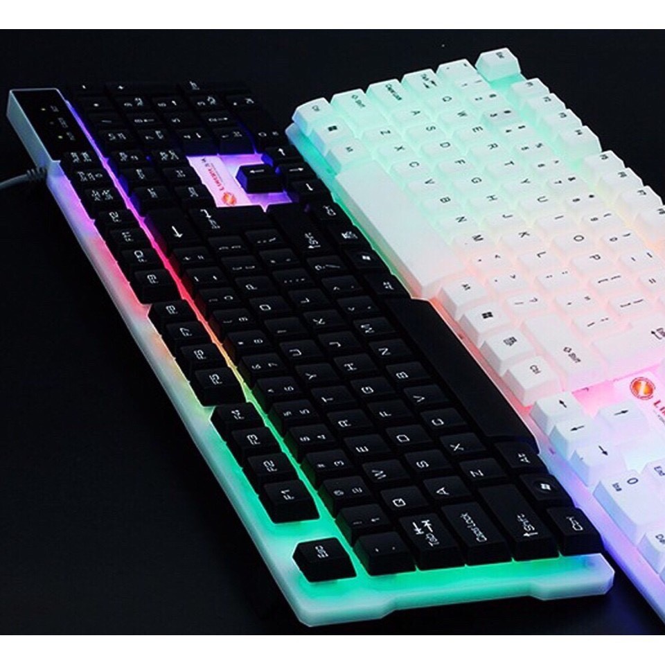 Bộ phím chuột gaming giả cơ Limeide GTX300 | LED RGB chơi game tuyệt đỉnh | BH 12 tháng