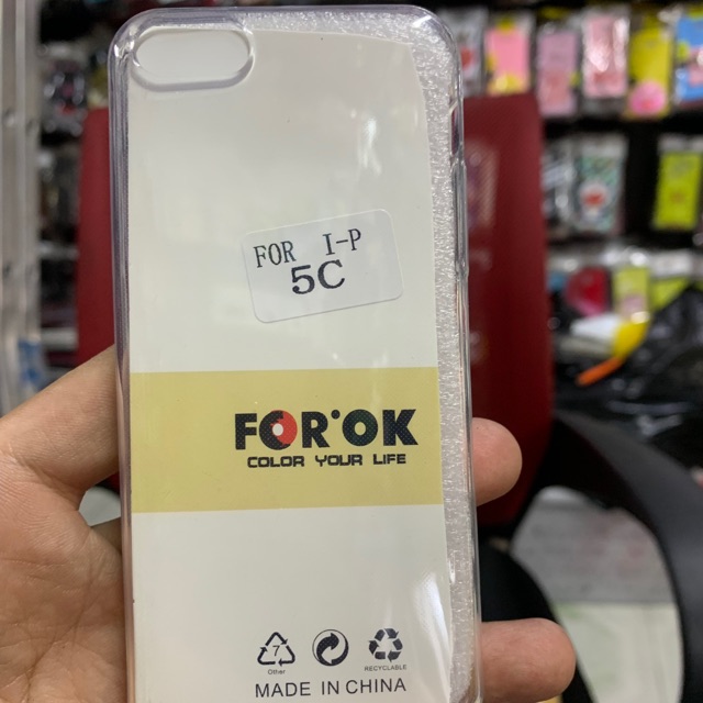 Ốp lưng iphone 5C dẻo trong suốt