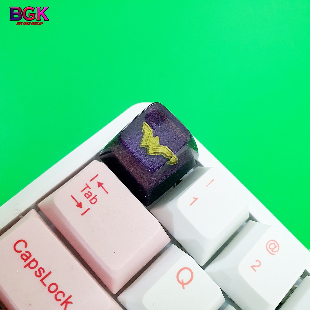 Keycap Lẻ Nữ Thần Chiến Binh Marvel SA profile ( keycap resin độc lạ )( Keycap Artisan )