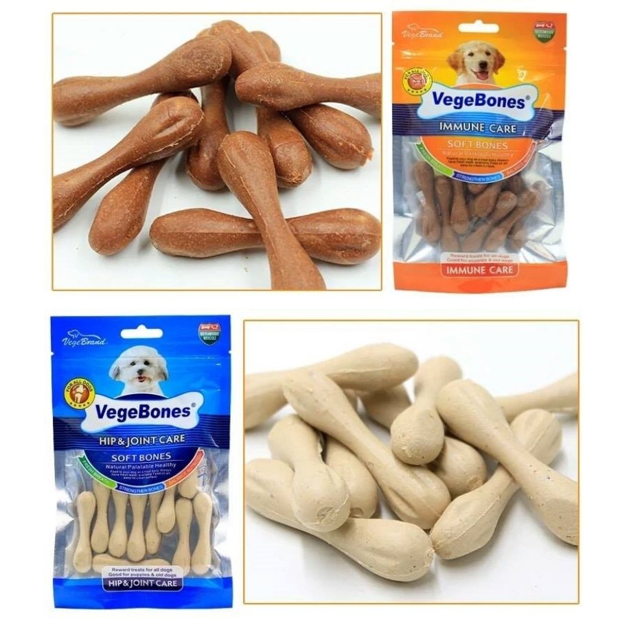 [Mã PET50K giảm Giảm 10% - Tối đa 50K đơn từ 250K] Xương Gặm Làm Sạch Răng cho Chó VegeBones 60g – Mã TACCM78