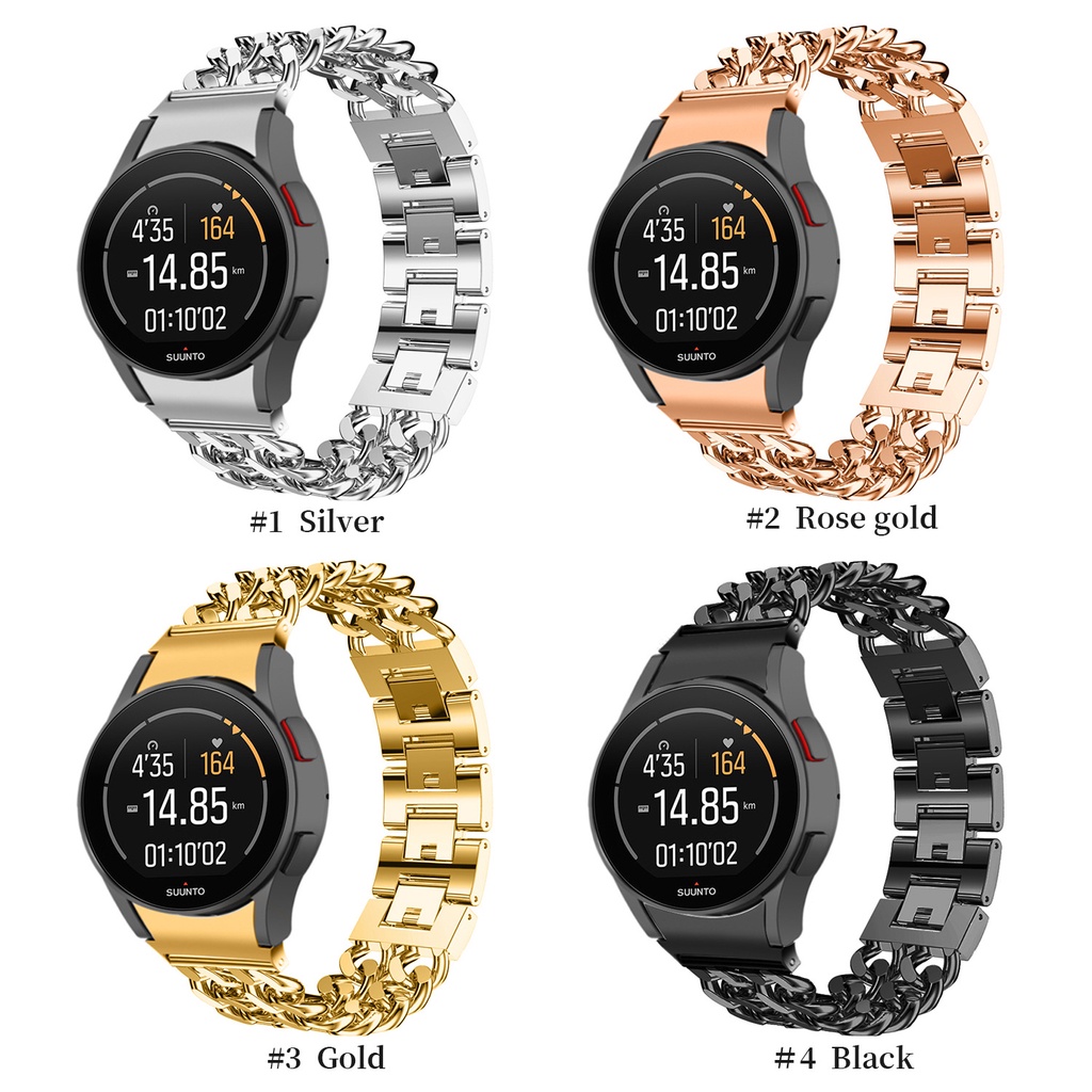 Dây Đeo Bằng Thép Không Gỉ 46mm 42mm Cho Samsung galaxy watch 4 Classic