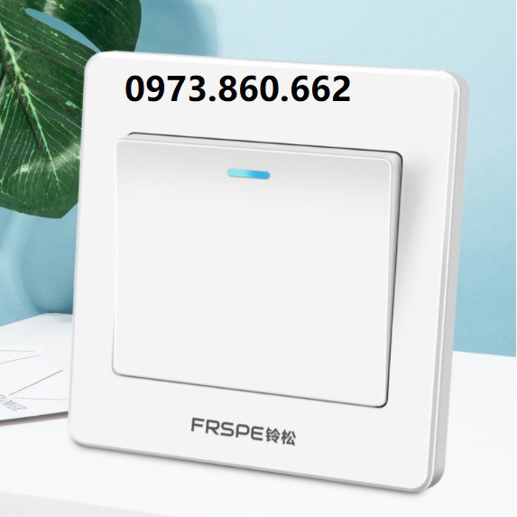 Công tắc đơn 1 chiều mặt vuông kiểu 86