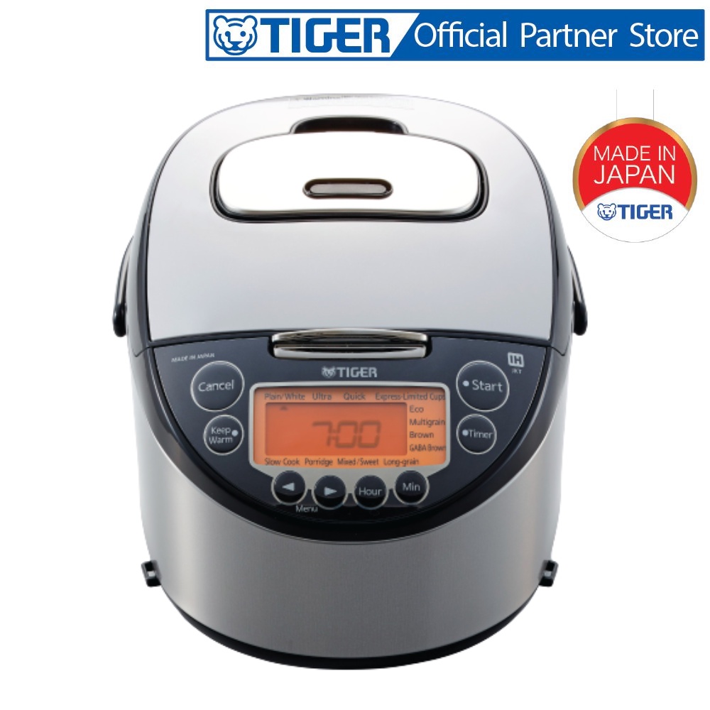 Nồi cơm điện tử cao tần Tiger 2 trong 1 JKT-D10V - Dung tích 1.0L