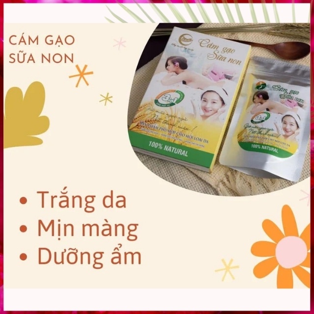 [KHÁC BIỆT] Bột Cám Gạo Sữa Non Tworld, Cho Da căng Bóng, Mịn Màng, Chắc Khỏe, Se Khít Lỗ Chân Lông, Bổ sung vitamin
