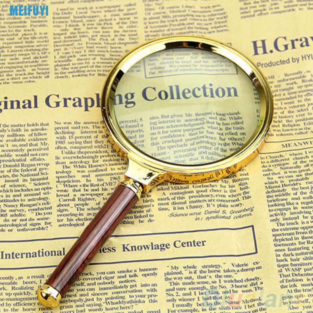 Kính Lúp Cầm Tay Phóng Đại 10x 80mm Mới