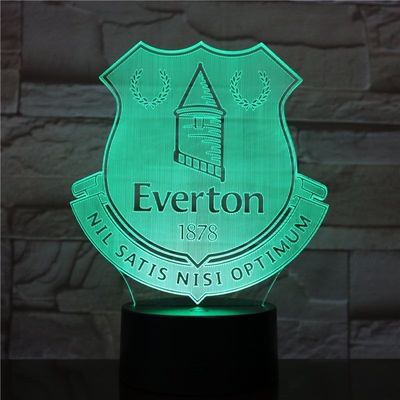 Đèn Ngủ Bóng Đá GP41 Juventus BVB Everton A.C. Đèn LED Trang Trí Nhà Ở Hình Cầu Thủ Ronaldo Messi