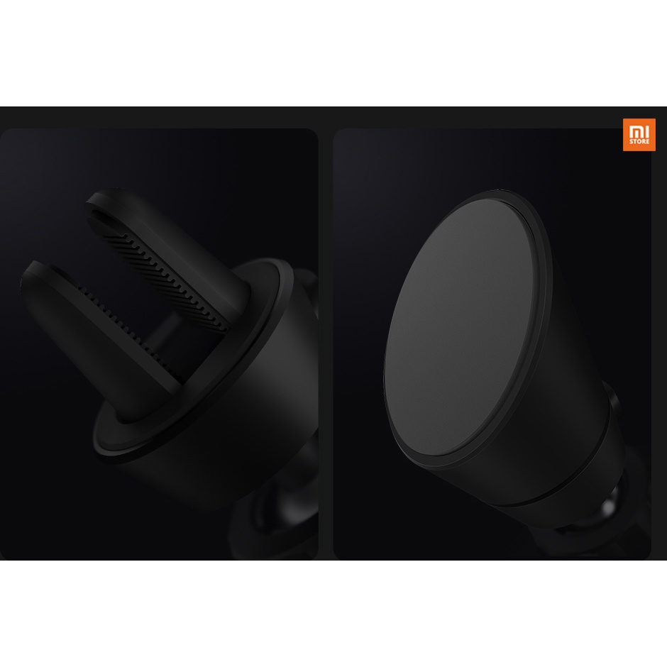 Giá đỡ điện thoại, Kẹp điện thoại kiêm sạc không dây sạc nhanh 20W trên ô tô xiaomi