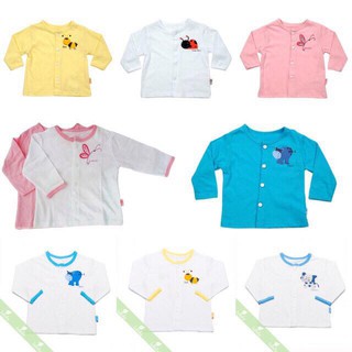 [Mã FAMAYFA giảm 10K đơn 50K] Áo cài giữa tay dài Lullaby Sz 18m - 4y (Hàng Sale)