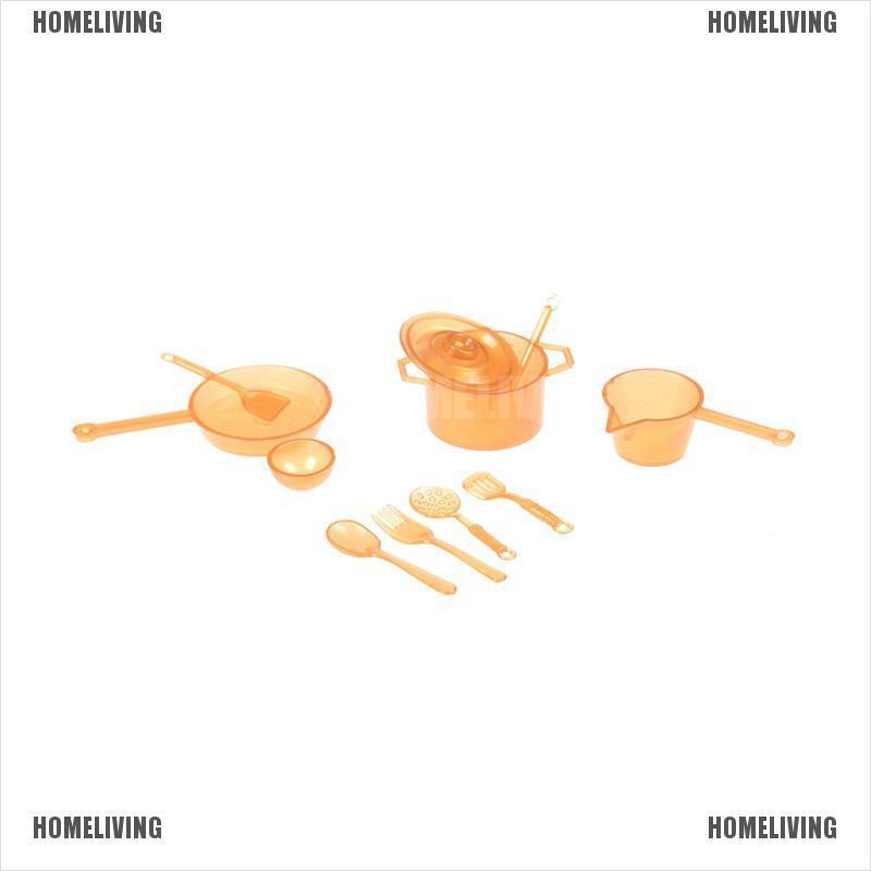 Set 10 Dụng Cụ Ăn Uống Mini Trang Trí Nhà Búp Bê