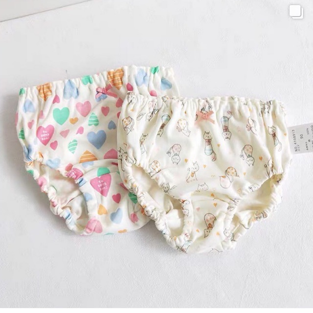 Set quần chip cho bé gái xuất Nhật