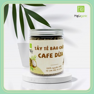 Hũ Bột Cafe Dừa Thiên Nhiên HaPu Organic Tẩy Tế Bào Chết thumbnail