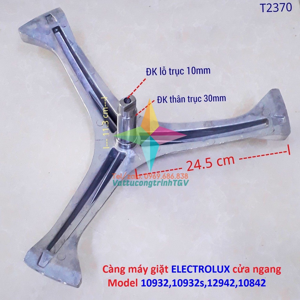 Càng máy giặt Electrolux cửa ngang hãng Model 10932,10932s,12942,10842