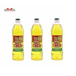COMBO 3 CHAI DẦU ĂN CÁI LÂN 1 LÍT
