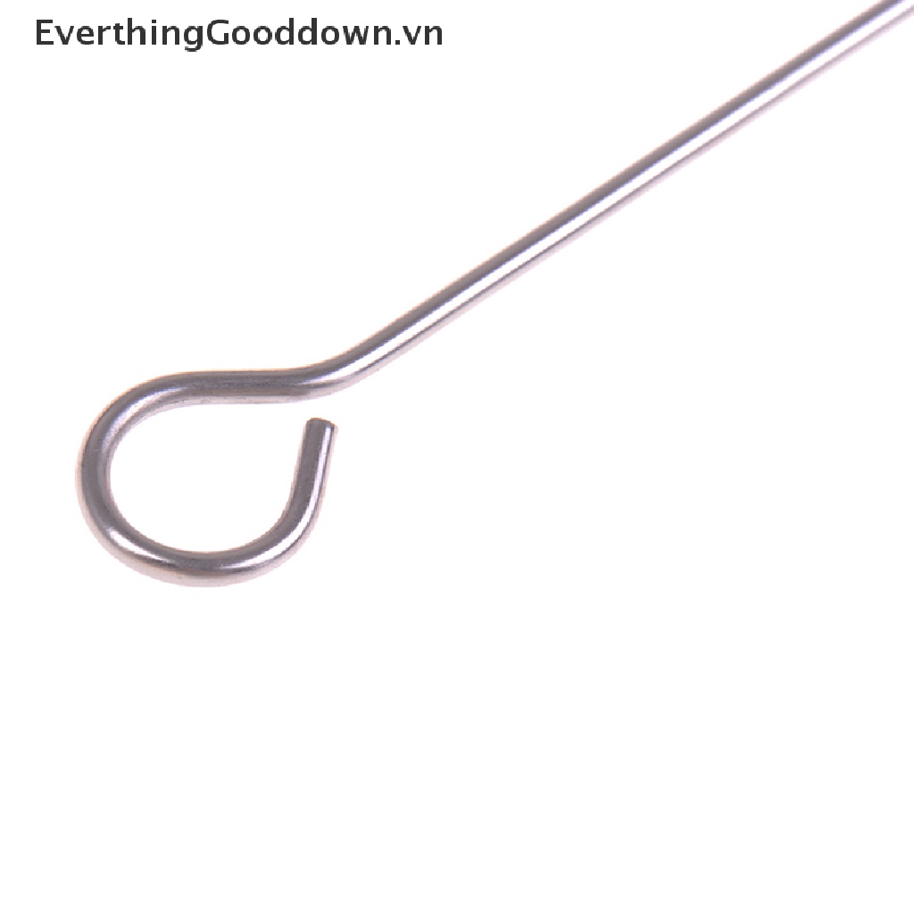 Everthingooddown 10 Xiên Nướng Thịt Hình Con Ngỗng Bằng Thép Không Gỉ