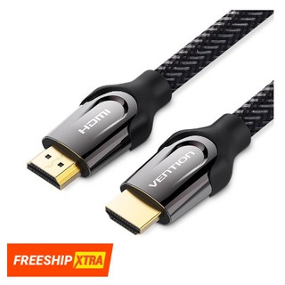 Cáp hdmi 2.0 cao cấp vention bọc lưới, chống nhiễu 4k@60hz.