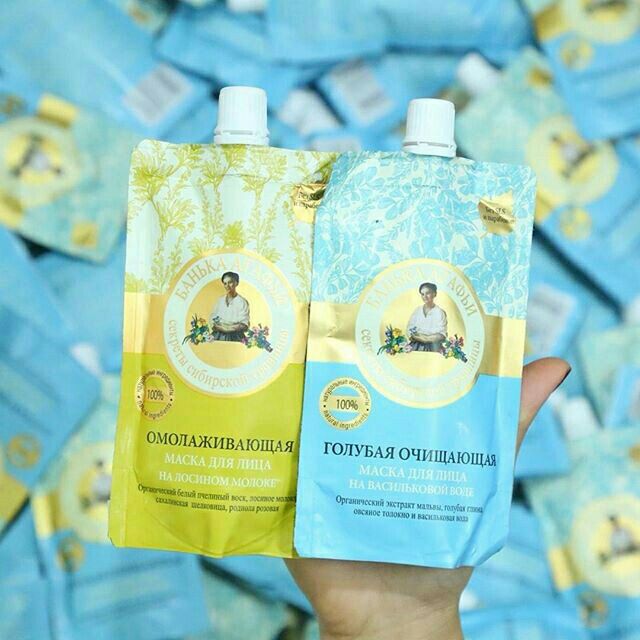 MẶT NẠ SỮA NON BÀ GIÀ NGA