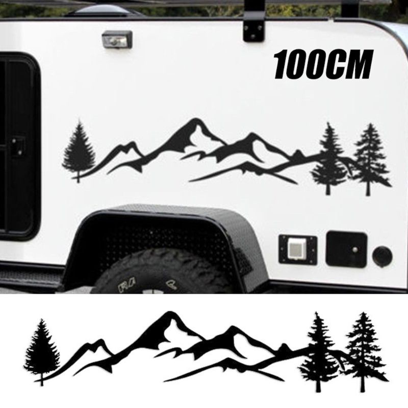 Miếng Dán Phản Quang Trang Trí Xe Hơi SUV RV for Camper Off road