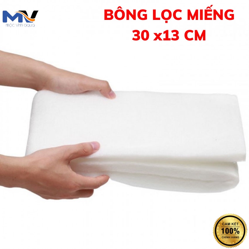 Bông lọc nước bể cá cảnh kích thước 30x13 cm