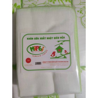 (SET 10 Chiếc) Khăn Sữa Cao Cấp MIPBI Xuất Nhật