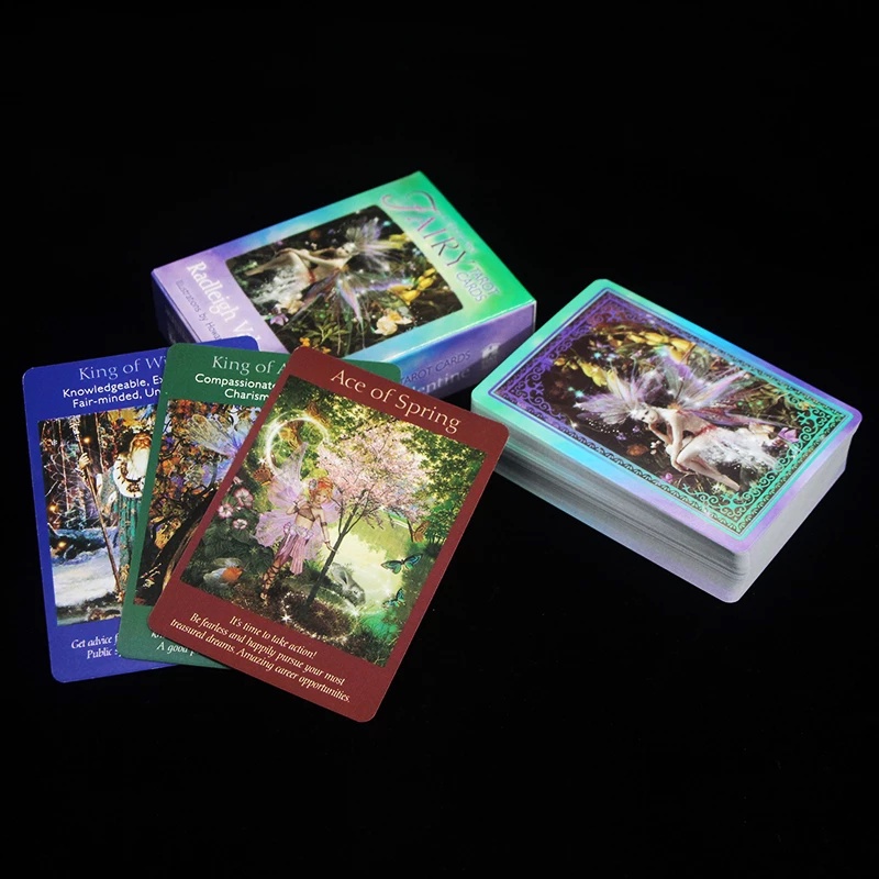 Fairy Tarot Cards: A 78-Card Deck and Guidebook