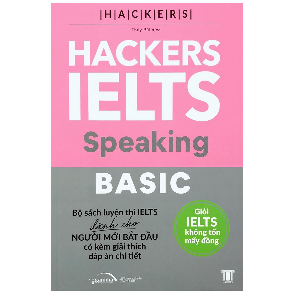Sách - Hackers IELTS: Reading Basic, Listening Basic, Speaking Basic, Writing Basic... (lẻ tùy chọn)