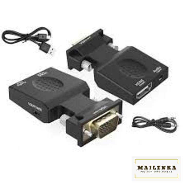 ĐẦU CHUYỂN VGA RA HDMI có audio