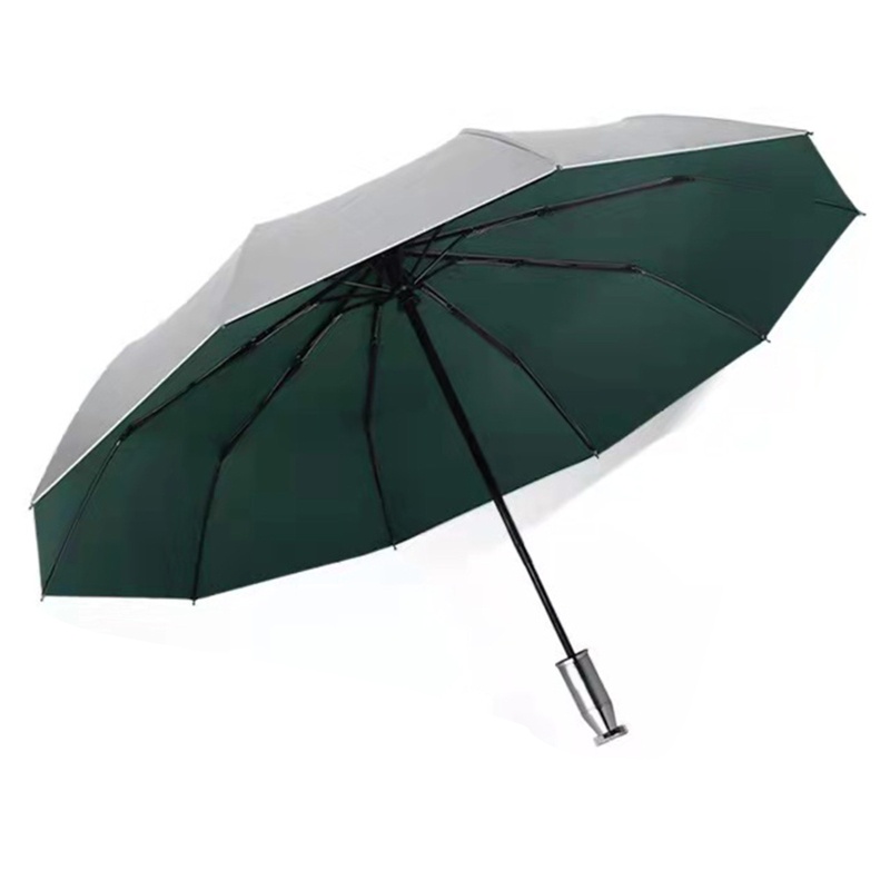 Dù Gấp Tự Động 10 Khúc Bằng Titan Chống Mưa Nắng Tiện Dụng