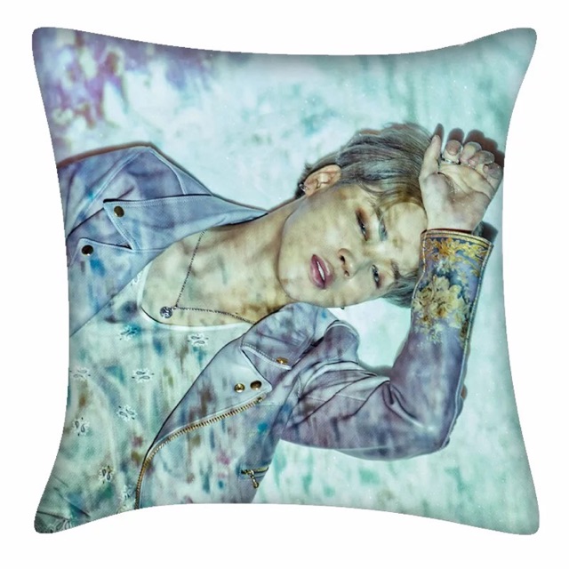 [BTS WINGS] Gối in hình Jimin BTS (nhận đặt in theo yêu cầu)
