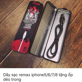 Dây sạc iphone remax
