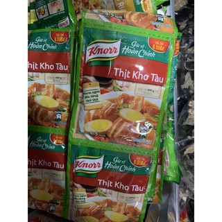 GIA VỊ HOÀN CHỈNH KNORR THỊT KHO TÀU/ CÁ KHO RIỀNG 28G / 1 gói