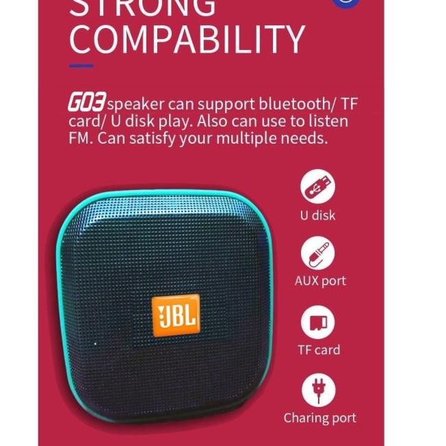 Loa Bluetooth Không Dây Mini Wkd Jbl Go-3