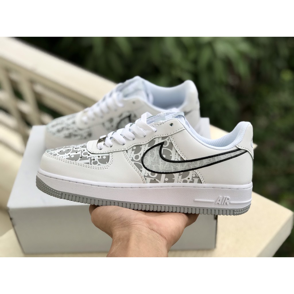 [ẢNH THẬT +FULLBOX]] 🔥Giày Sneaker thể thao🔥Giày nike_Dior AF1 trắng hot nhất 2021