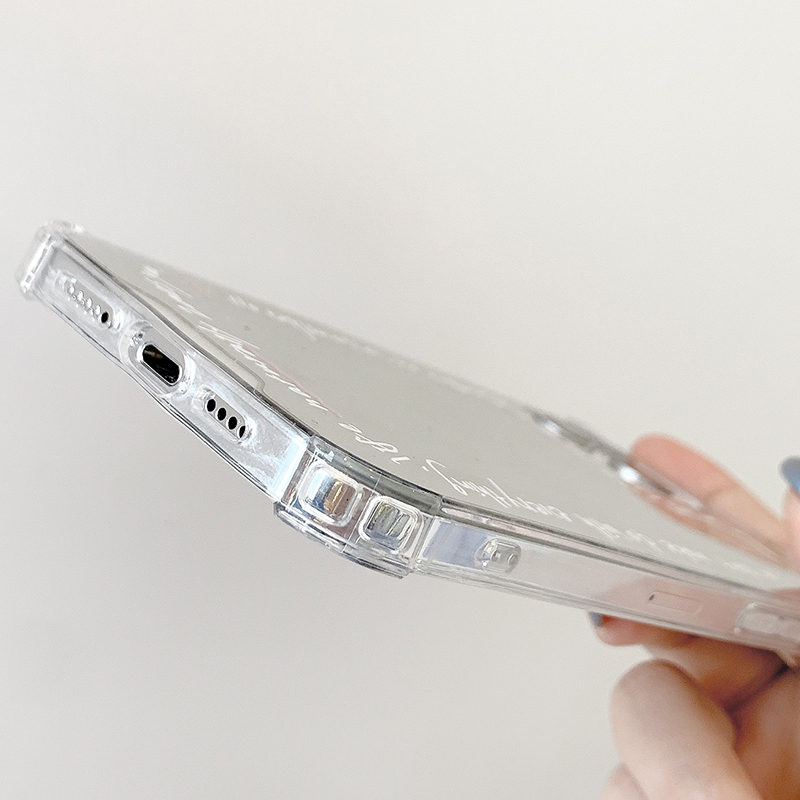Ốp Lưng Tráng Gương In Chữ Tiếng Anh Cho Iphone 12 Pro Max Mini Iphone Se2020 11pro Max Ix Xr Xs Max 7 8 Plus