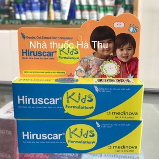 (1 hộp )HIRUSCAR KIDS Gel cải thiện sẹo và vết thâm, ngứa dành cho trẻ em