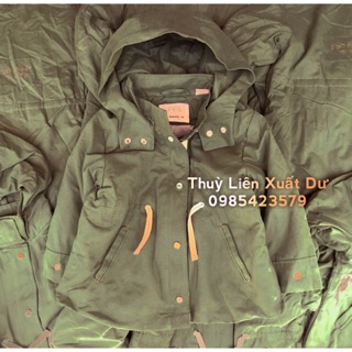 Áo khoác parka camouse zara xuất xịn