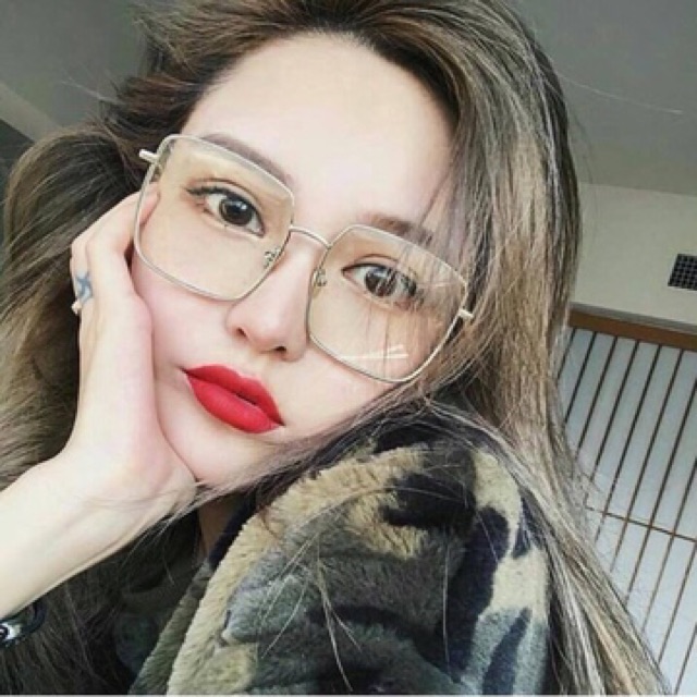 Kính vuông gọng bạc (VU1) | BigBuy360 - bigbuy360.vn