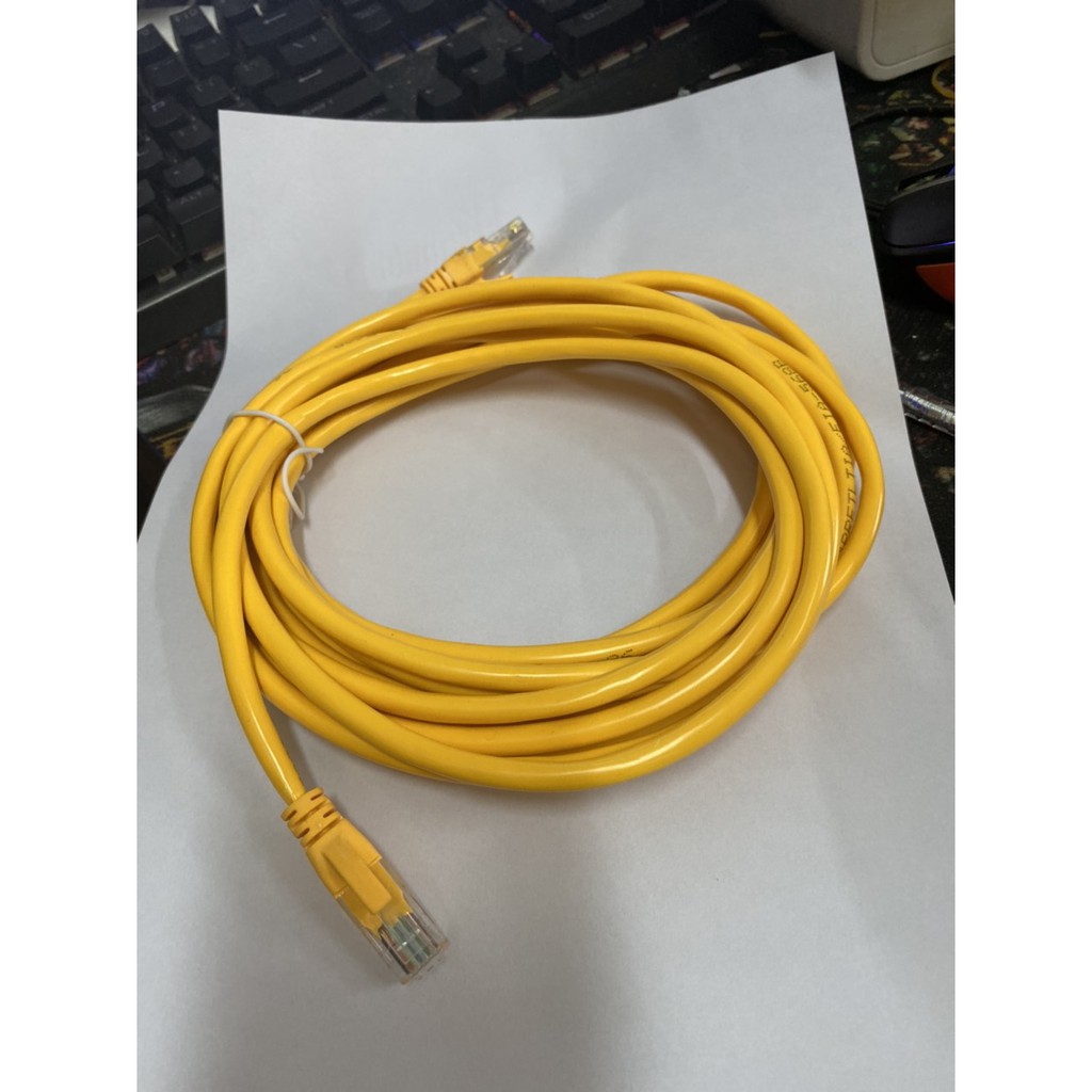 Cáp mạng internet/mạng LAN Cat 6E 2m 2 đầu bấm sẵn