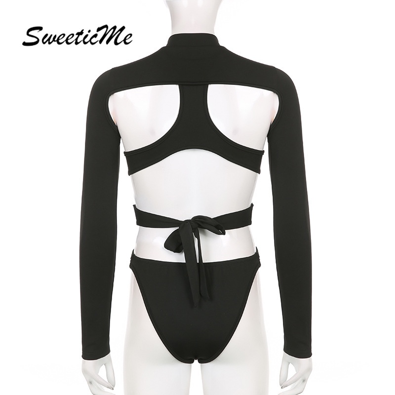 Bodysuit Thiết Kế Không Đồng Đều Mới Thời Trang Cho Nữ
