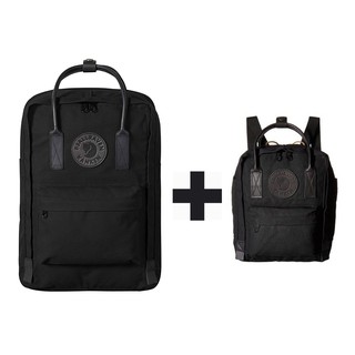 [COMBO FULL BLACK] Balo Kanken Laptop 15 inch + Balo Kanken size Mini