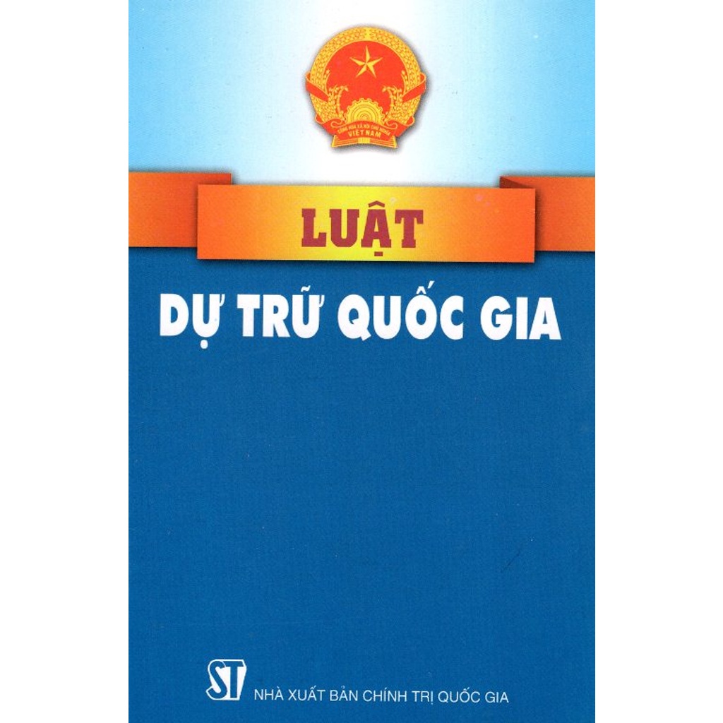 [Sách] Luật dự trữ quốc gia