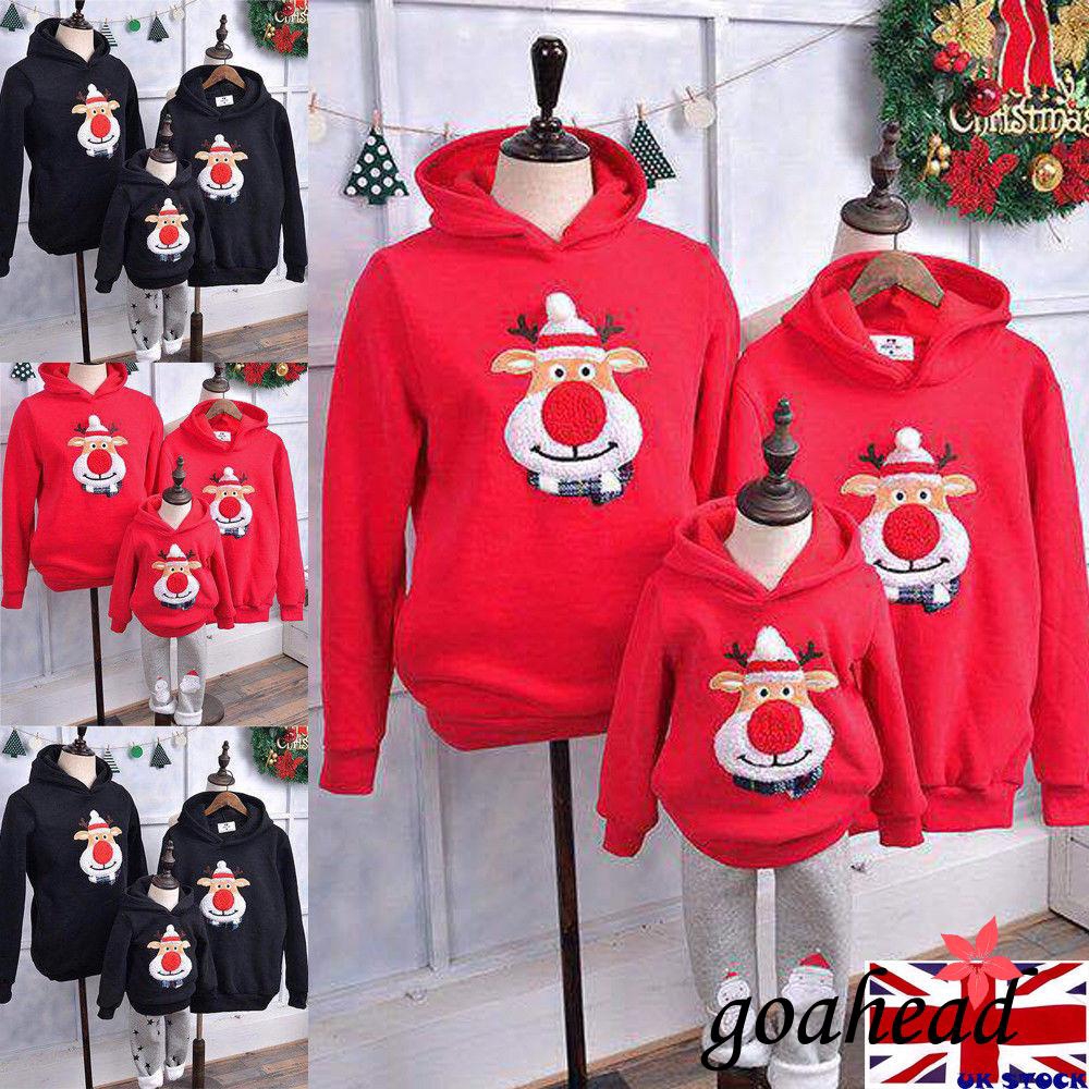 ABH ❤ Áo hoodie nữ dáng ông già Noel nhiều màu sắc