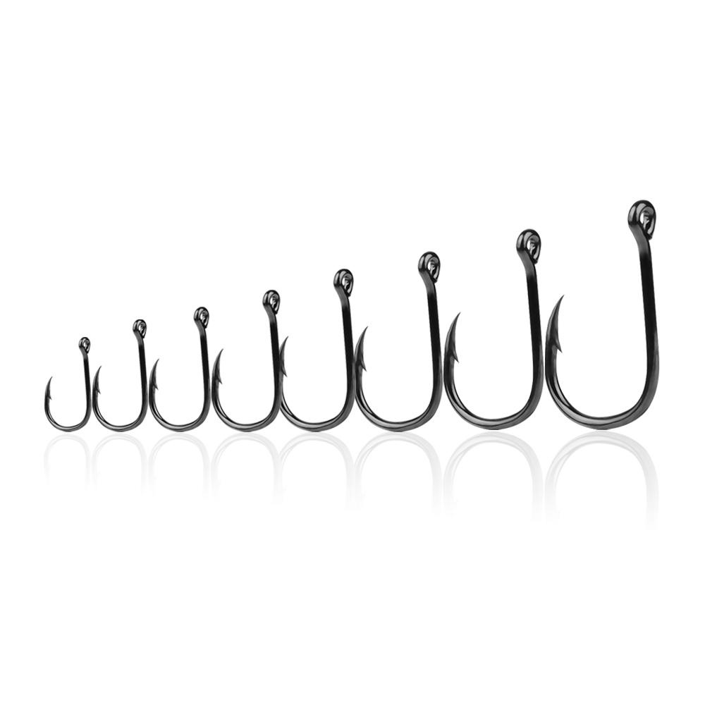 Bộ 100 Móc Câu Cá Sắc Bén Nhiều Kích Cỡ