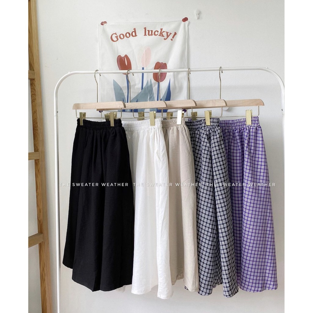 Chân váy đũi chữ A không nhăn | BigBuy360 - bigbuy360.vn