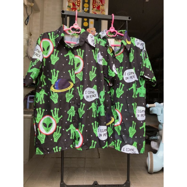 Áo Sơ Mi Tay Ngắn Unisex Cổ Bẻ Phông Cách Hàn Quốc Freesize